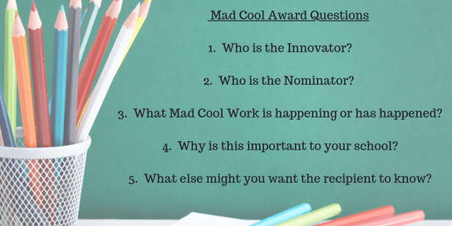 Mad Cool Award Questions